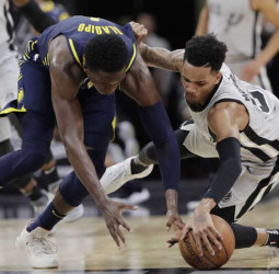 Nets gana por la mínima y los Spurs pierden