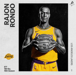 Los Angeles Lakers anuncian el fichaje de Rajon Rondo