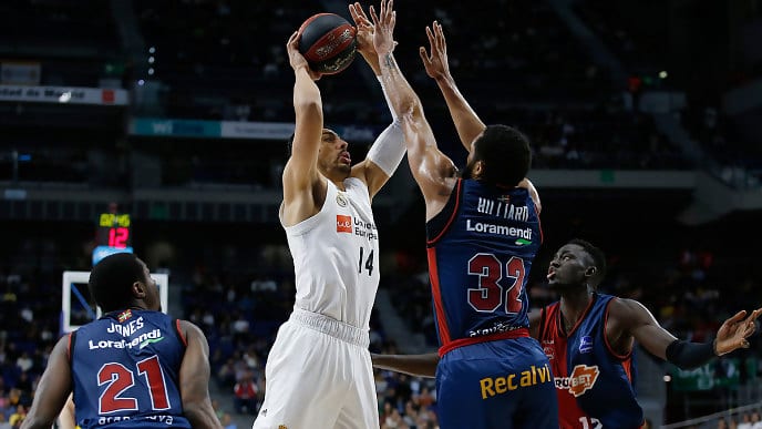 Opciones matemáticas de Real Madrid y KIROLBET Baskonia para el Playoff