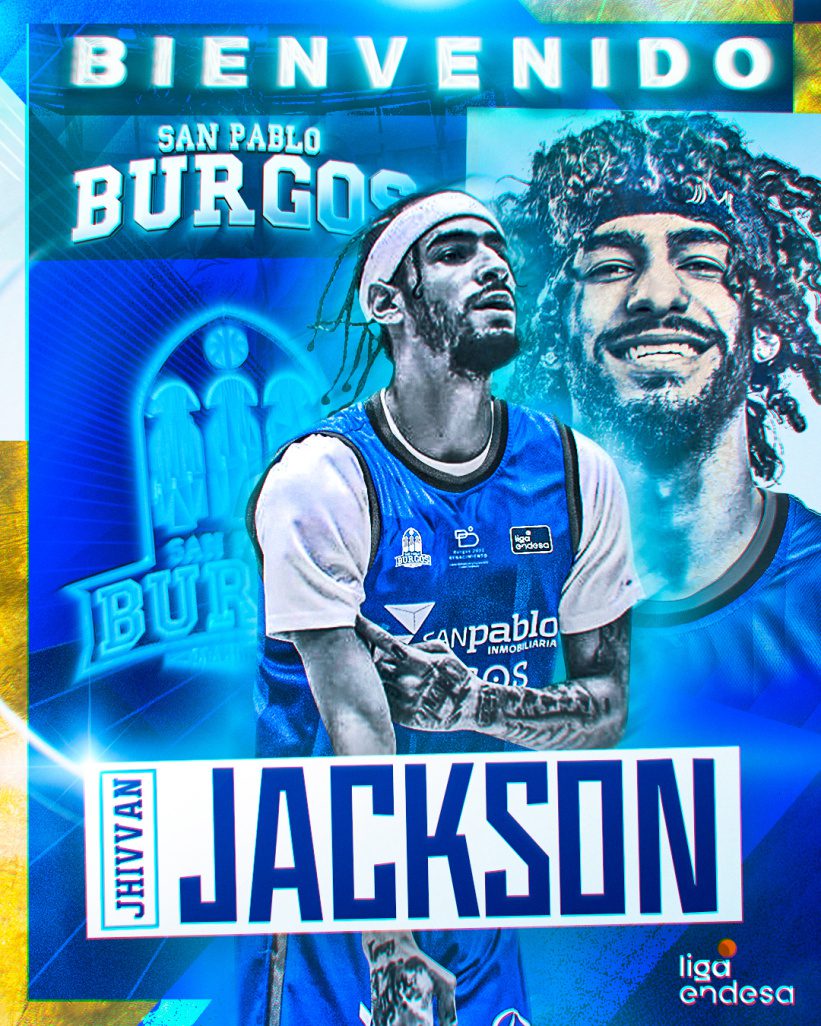 Jhivvan Jackson, talento exterior para el San Pablo Burgos