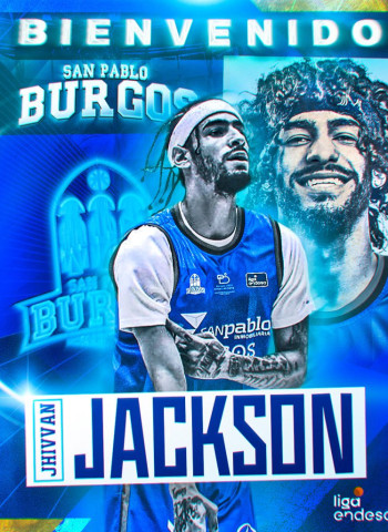 Jhivvan Jackson, talento exterior para el San Pablo Burgos