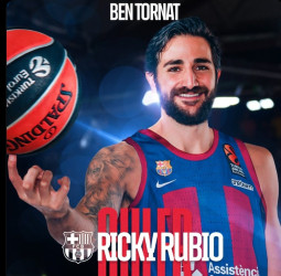 El Barcelona anuncia el acuerdo para la incorporación de Ricky Rubio