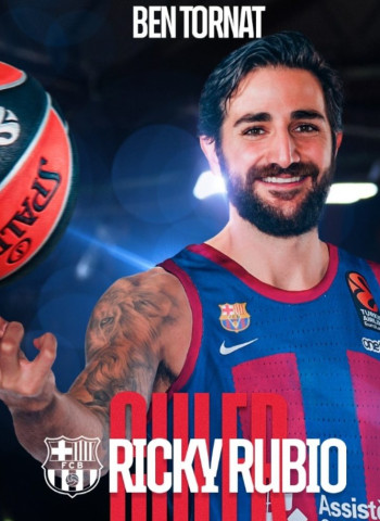 El Barcelona anuncia el acuerdo para la incorporación de Ricky Rubio