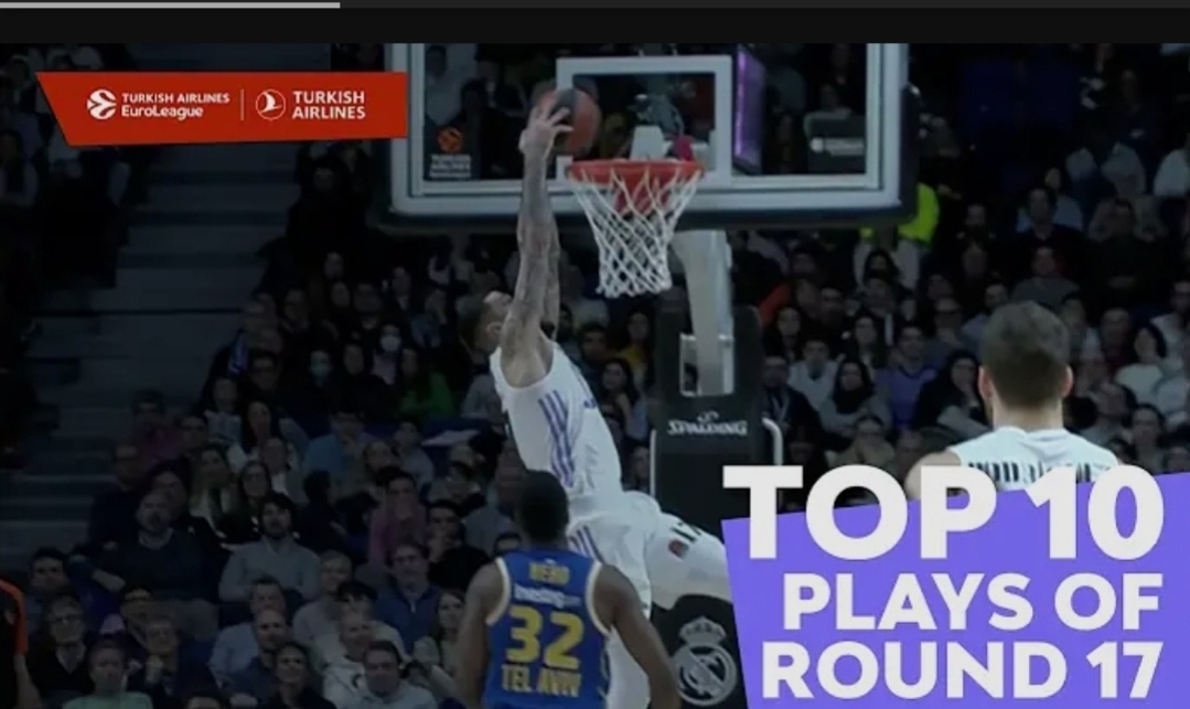 Disfruta de las mejores jugadas de la jornada 17 de la EuroLeague