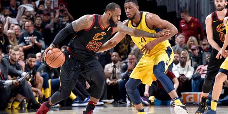 LeBron en modo playoff, deja fuera a los Pacers, Harden lidera la primera ante los Jazz