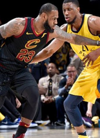 LeBron en modo playoff, deja fuera a los Pacers, Harden lidera la primera ante los Jazz