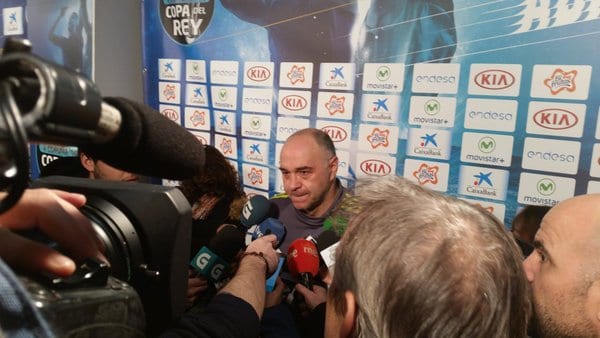 Laso: "Mis jugadores saben lo que pasó ayer"