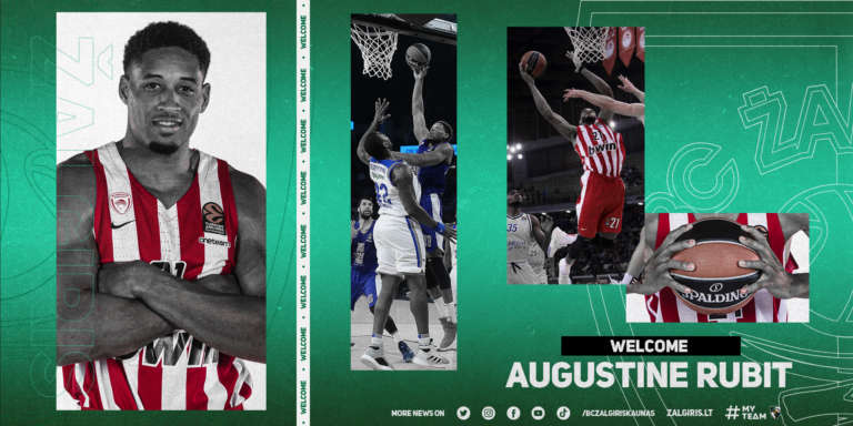 El Zalgiris Kaunas anuncia el fichaje de Augustin Rubit