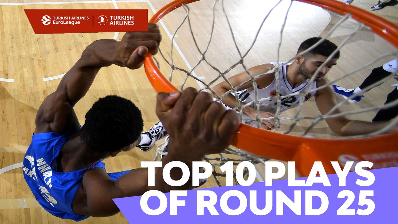 Las 10 mejores jugadas | Ronda 25 | Turkish Airlines EuroLeague