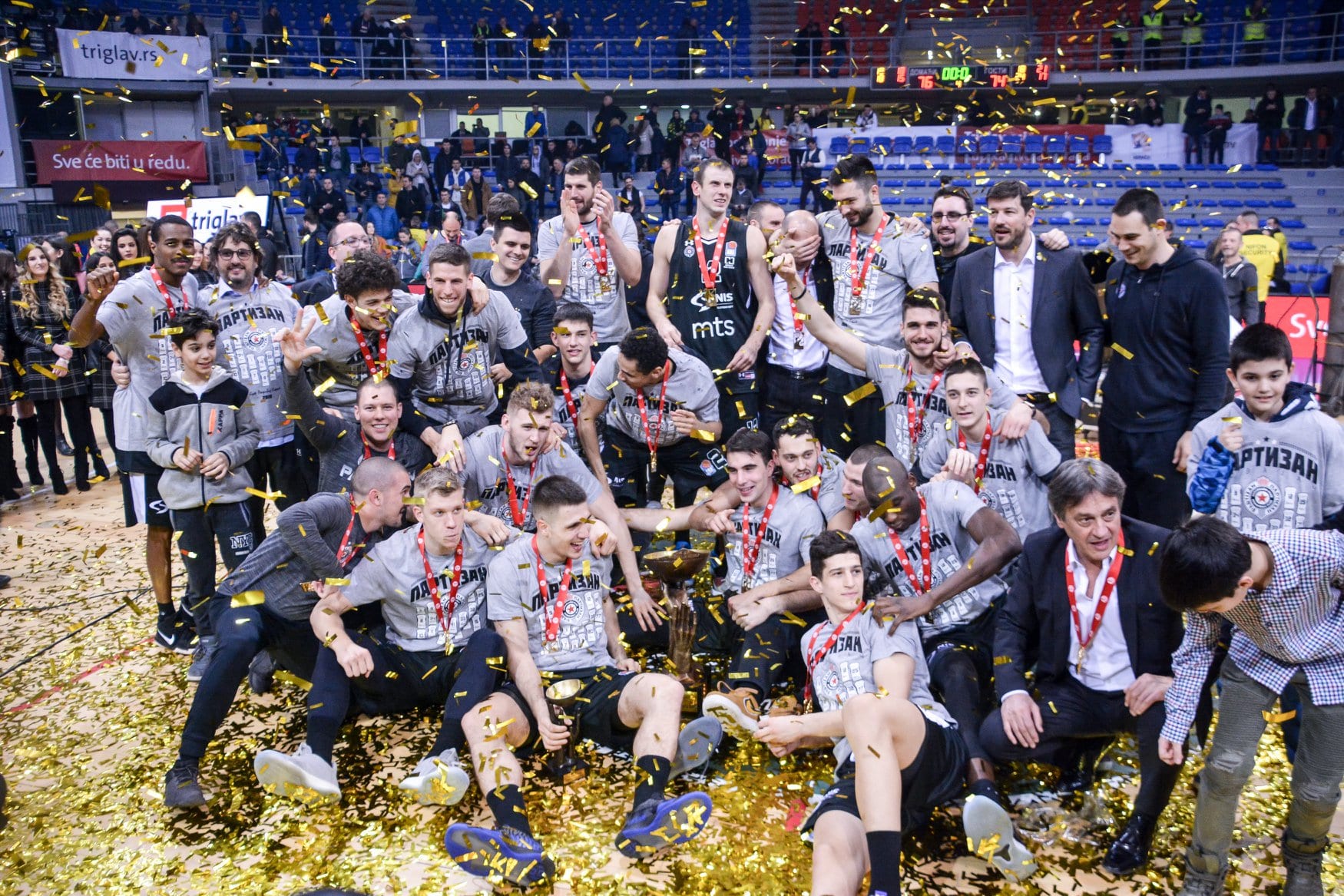 El Partizan se lleva su segunda copa serbia consecutiva