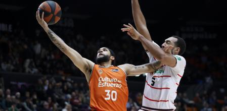 Rouselle guía al Covirán Granada en la Fonteta ante el Valencia Basket (75-81)