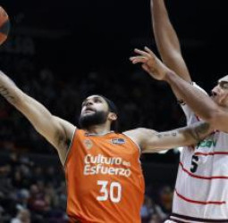 Rouselle guía al Covirán Granada en la Fonteta ante el Valencia Basket (75-81)
