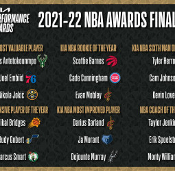 La NBA da a conocer los candidatos a sus premios individuales