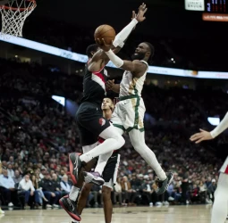 Los Celtics llegan en Oregon a las 50 victorias
