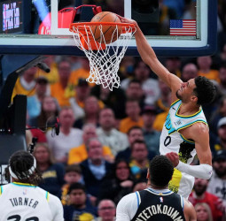 Siakam y Haliburton marcan el ritmo de los Pacers, 115-123 [2-0]
