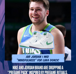 Luka Doncic ya dispone de su primer modelo "Jordan" de zapatillas