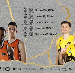 Valencia Basket-La Laguna Tenerife, 1ª semifinal del Playoff 2025