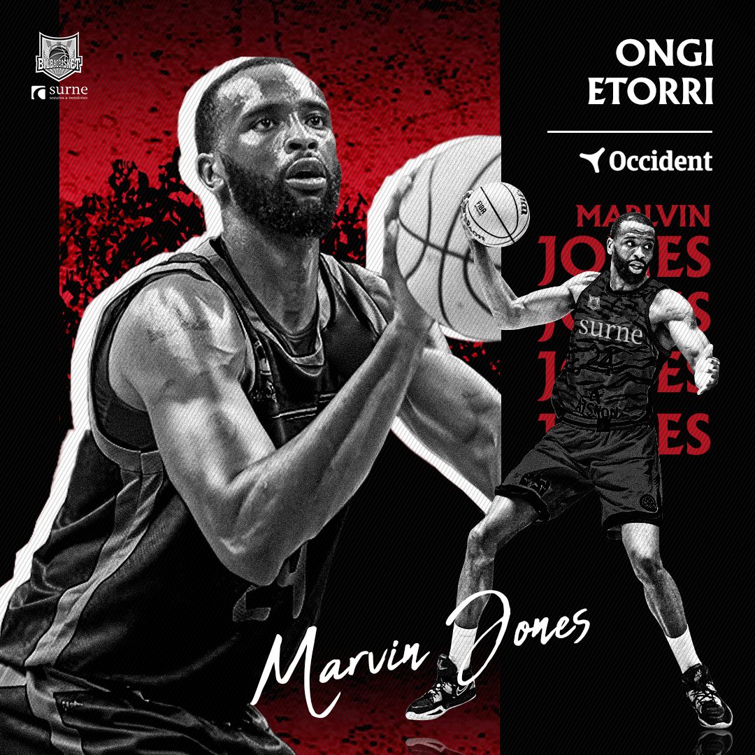 Marvin Jones, nuevo jugador de Surne Bilbao Basket