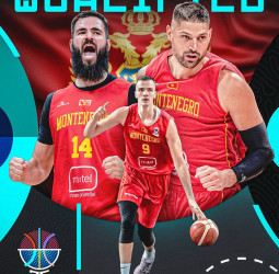 Montenegro asegura su boleto para el FIBA EuroBasket 2025