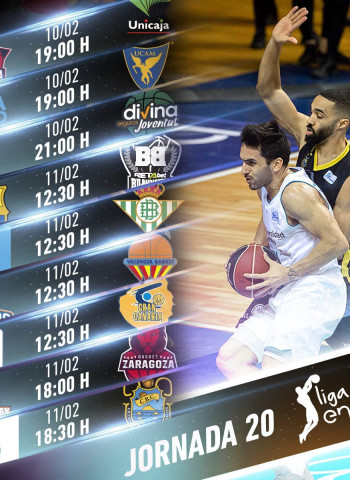 Toda la información de la jornada 20 de la liga Endesa