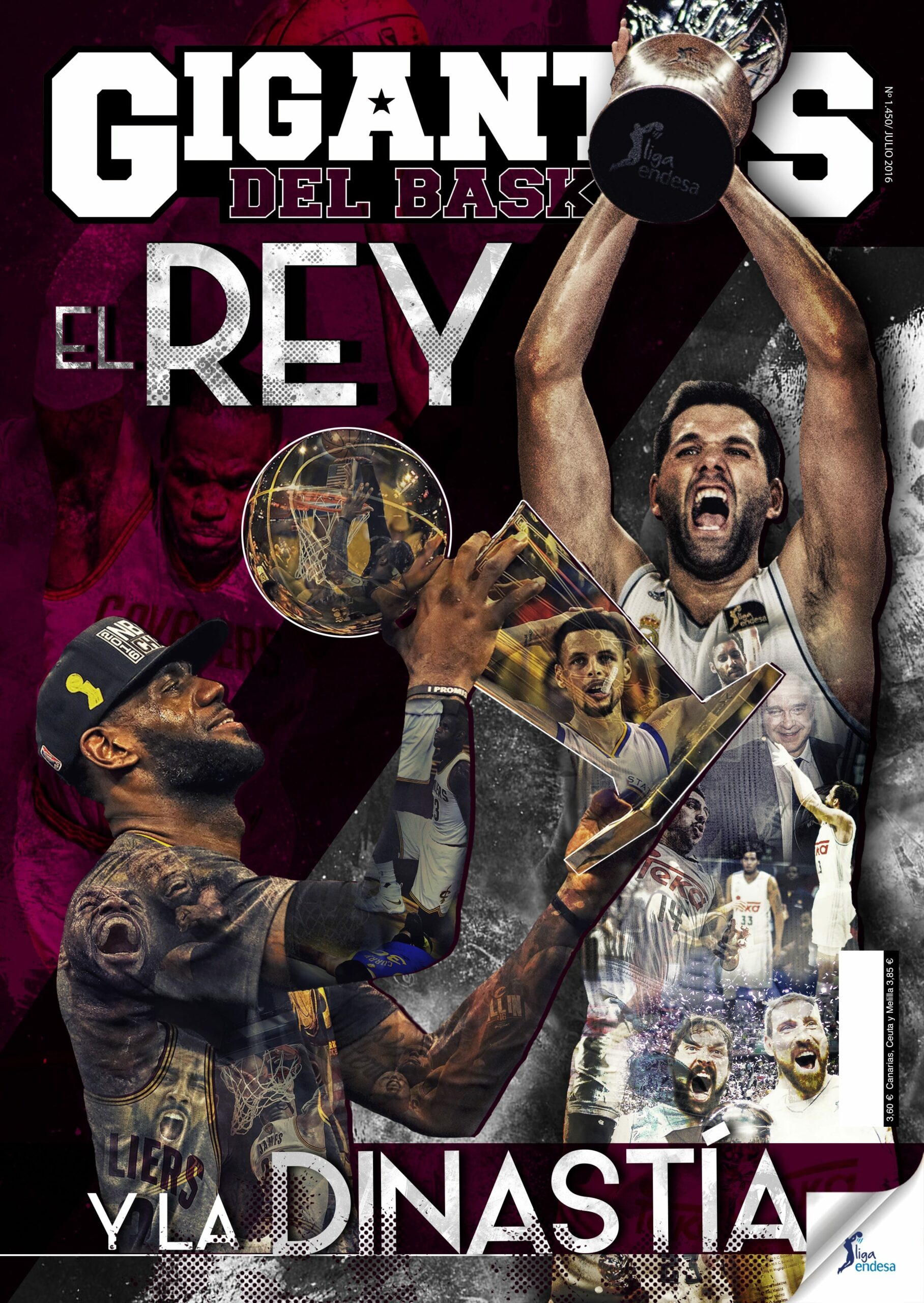 ¿NBA o Liga Endesa? Con tu nueva Gigantes no tendrás que elegir. Cavs y Madrid, campeones