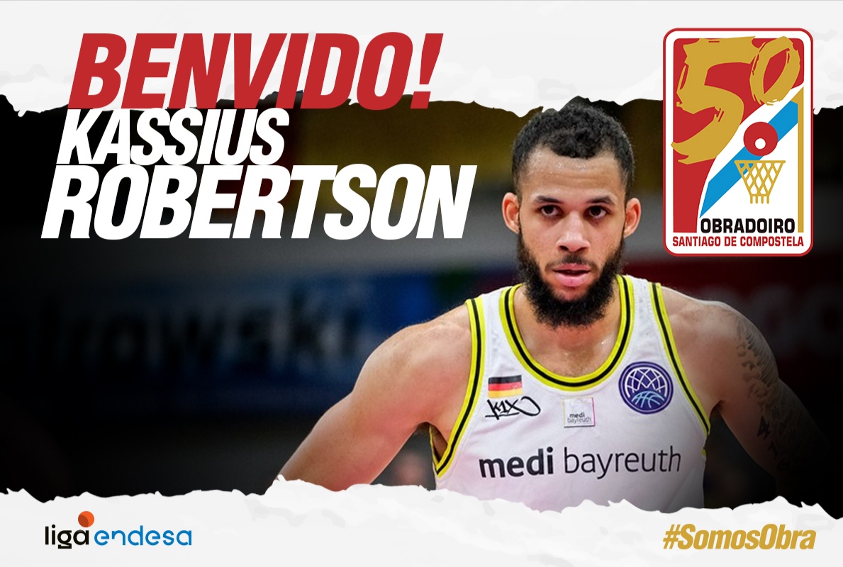 El Monbus Obradoiro ficha a Kassius Robertson