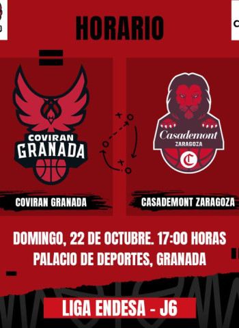El Coviran se mide al Casademont Zaragoza en el Palacio