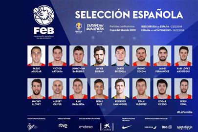 Lista de 16 jugadores para preparar la segunda ‘ventana’