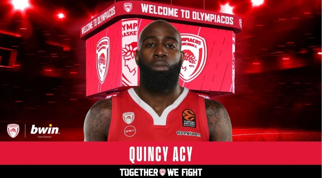 Quincy Acy vuelve a la EuroLeague de la mano del Olympiacos
