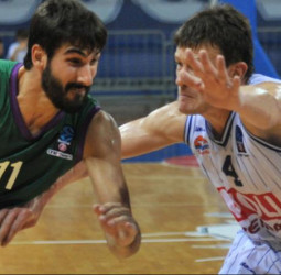 Contundente victoria del Unicaja (62-86) ante KK Buducnost para empezar la Eurocup