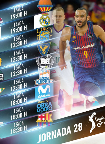Toda la información de la jornada 28 de la liga Endesa