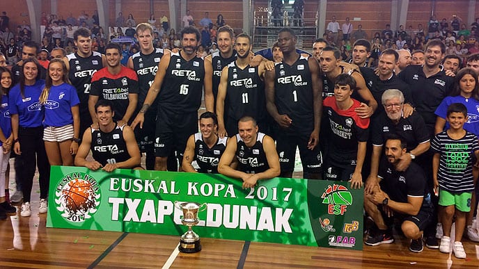RETAbet Bilbao triunfa en la Euskal Kopa (83-81)