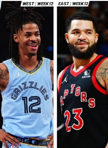 Fred VanVleet y Ja Morant, jugadores de la semana NBA