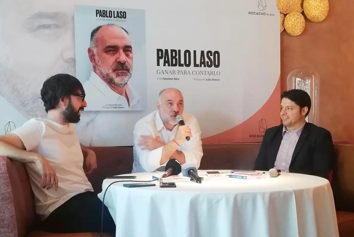 Presentado el libro de Pablo Laso: ‘Ganar para contarlo’. Puedes conseguirlo aquí