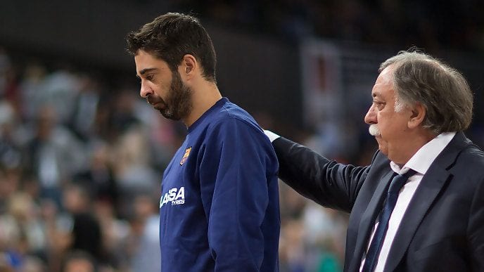 Juan Carlos Navarro sufre una lesión en el muslo izquierdo