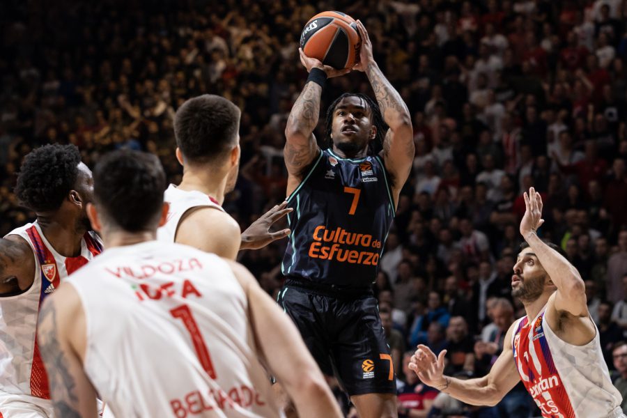 Derrota del Valencia en la pista del Crvena Zvezda Meridianbet Belgrade (92-73)