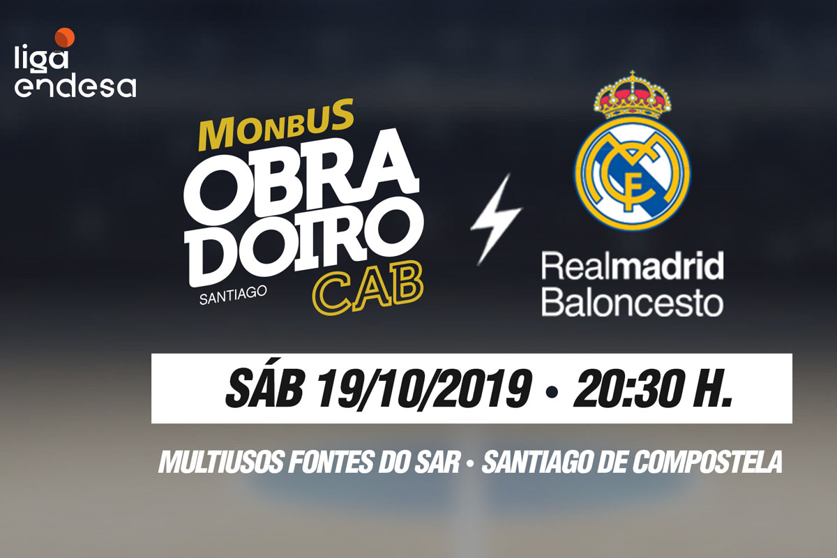 Menos de 450 entradas a la venta para el Monbus Obradoiro – Real Madrid