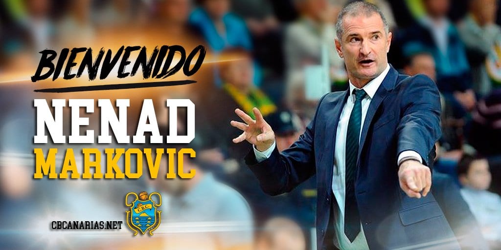 Nenad Markovic, nuevo entrenador del Iberostar Tenerife