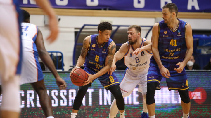 Un resiliente Herbalife Gran Canaria vence en Montenegro (81-85)