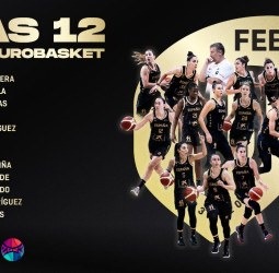 Definida la lista de 12 jugadoras para el Eurobasket 2023