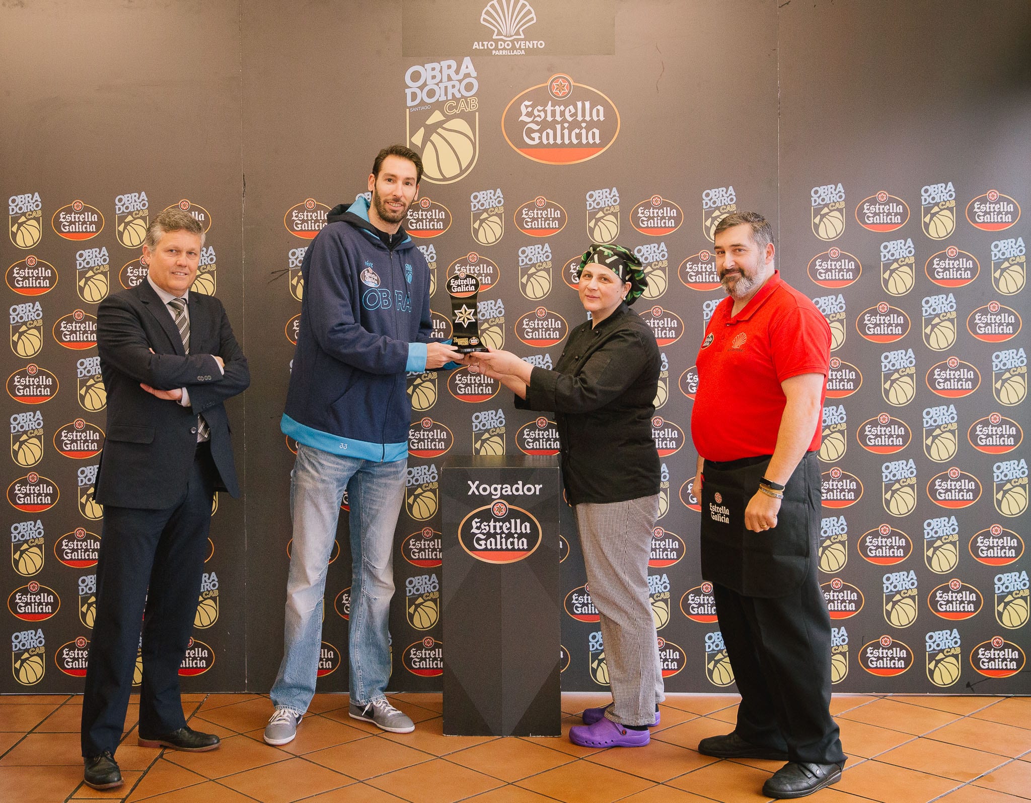 Alberto Corbacho, elegido Jugador Estrella Galicia del mes de enero
