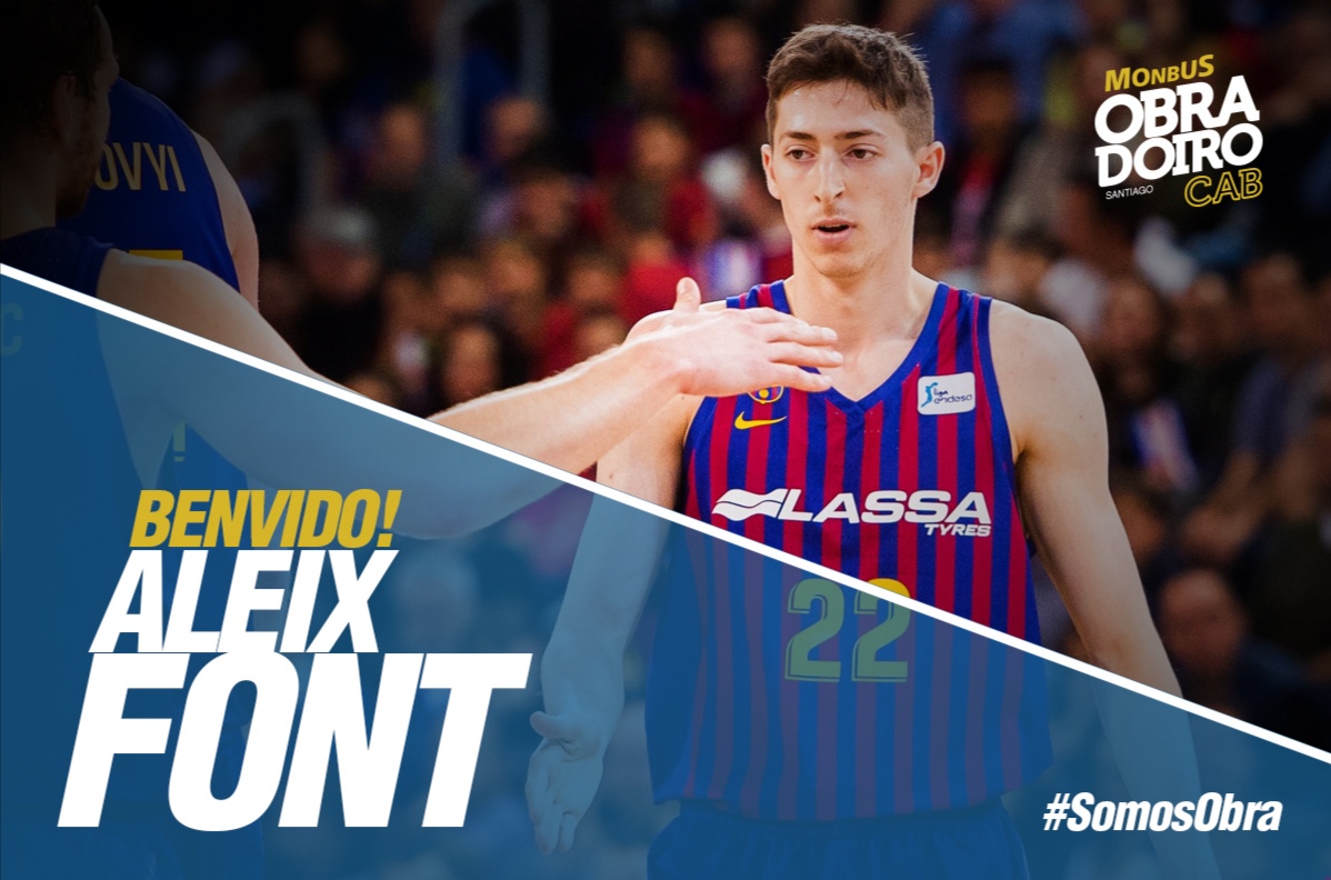El Monbus Obradoiro incorpora a Aleix Font