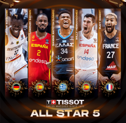 Willy Hernangómez y Lorenzo Brown, en el quinteto ideal del EuroBasket 2022