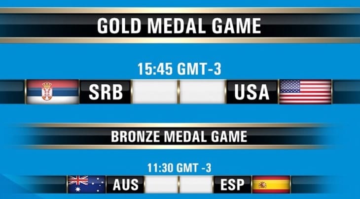 Las medallas están en juego