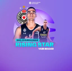 Yam Madar es el ganador de la EuroLeague Rising Star 2022-23