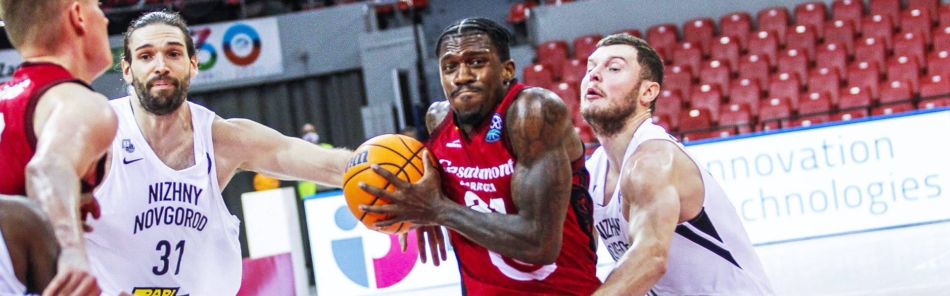 Casademont Zaragoza busca el billete a playoff en su visita al Nizhny Novgorod