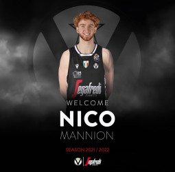Nico Mannion, nuevo jugador de la Virtus Bolonia