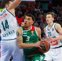 Baskonia suma la sexta en el Top 16 ante Zalgiris Kaunas (71-65)