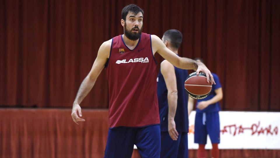 Pierre Oriola, con un esguince en el tobillo izquierdo