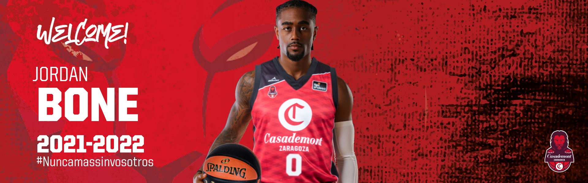 Jordan Bone, nuevo jugador de Casademont Zaragoza